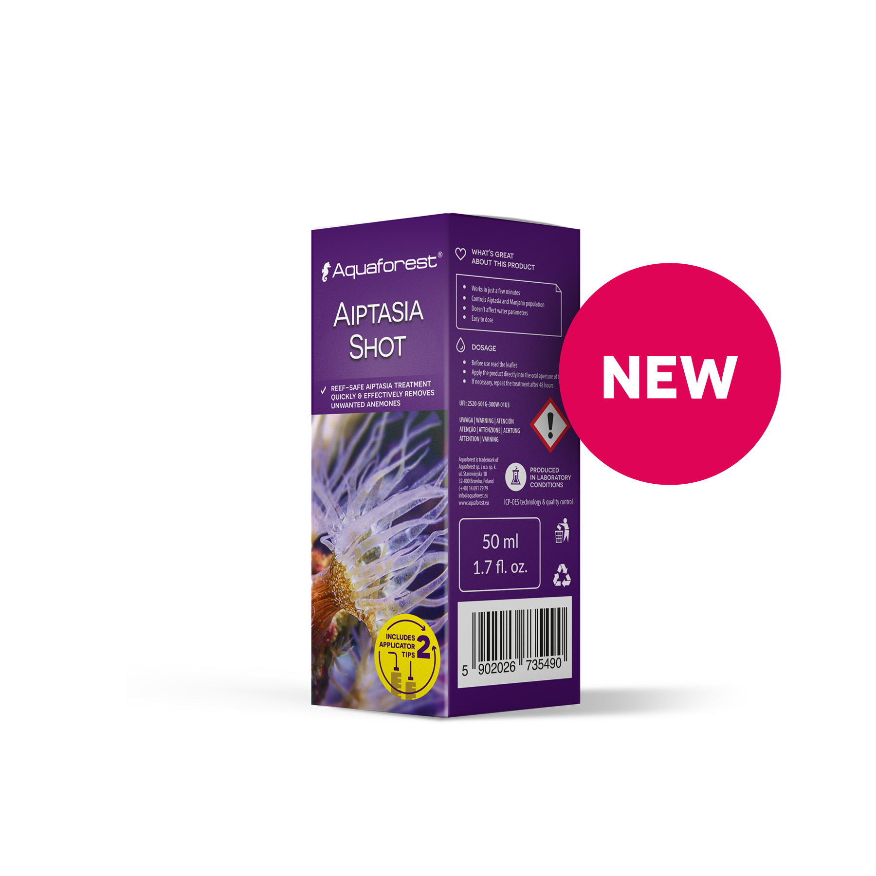 Aquaforest - Aiptasia Shot 50 ml