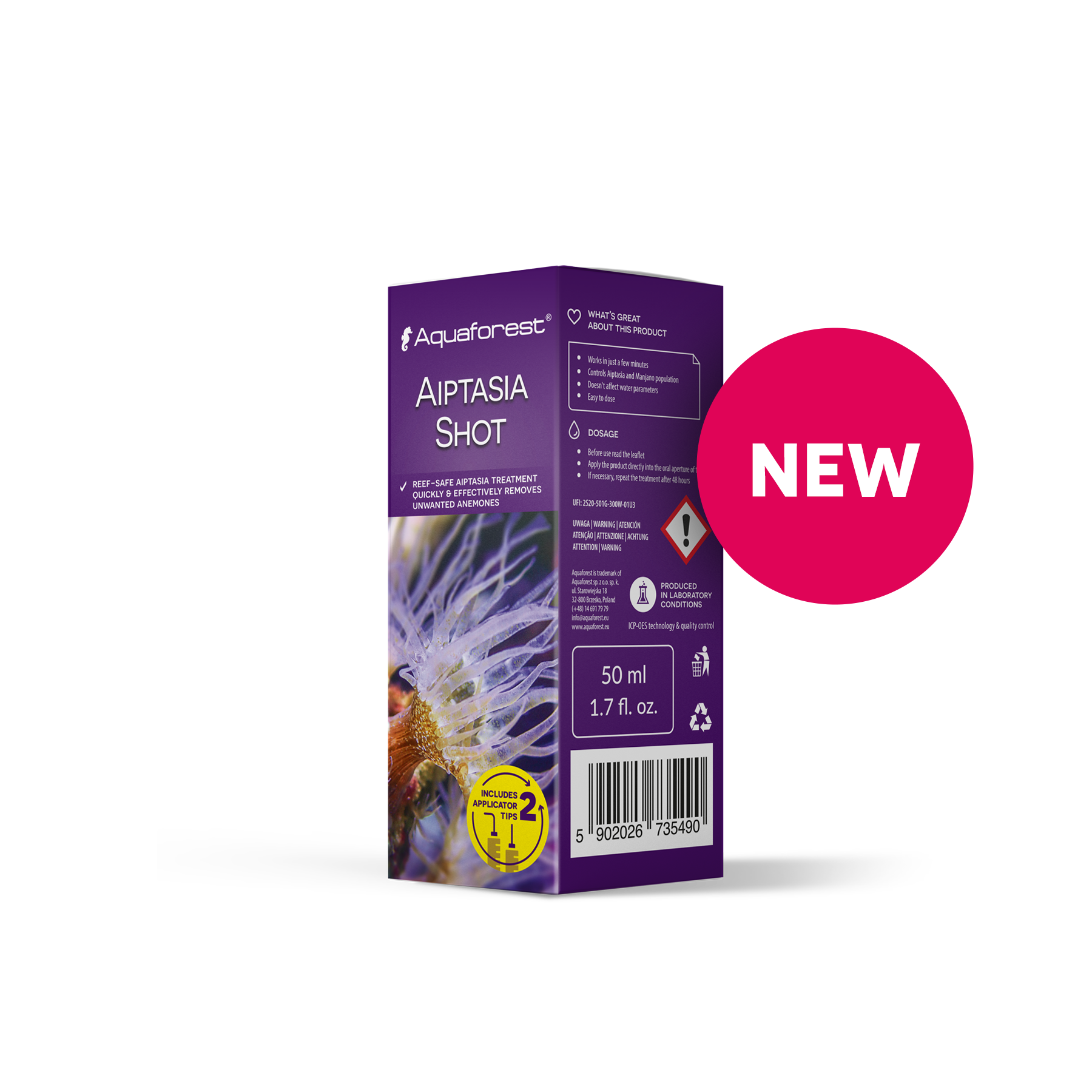 Aquaforest - Aiptasia Shot 50 ml
