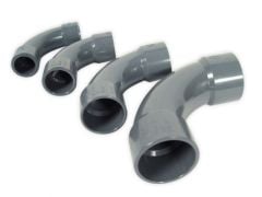 Royal Exclusiv - PVC 90° Arch 25 mm Grey