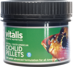 Vitalis - Central/South American Cichlid Pellets 120 gr Extra Small 1 mm