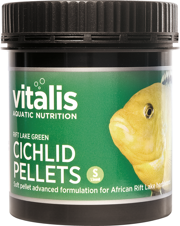 Vitalis - Rift Lake Cichlid Pellets Green 300 gr Small 1.5 mm