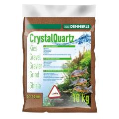 Dennerle - Crystal Quartz Gravel Dark Brown 10 kg