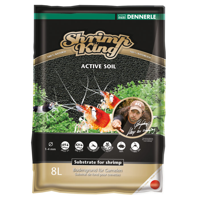 Dennerle - ShrimpKing Active Soil 8 l